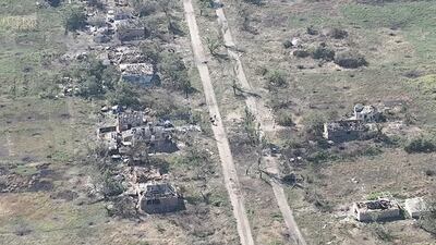 Ukrainian soldiers enter the village of Robotyne, Zaporizhzhia region, Ukraine