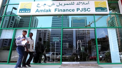 Amlak shares were suspended in November 2008 after the global credit crisis blocked the company’s access to borrowing and it negotiated with creditors. Sammy Dallal / The National