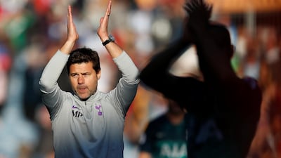 Mauricio Pochettino won his first game in charge of Espanyol against Barcelona. His current team, Tottenham, face the Catalans on Wednesday. Reuters