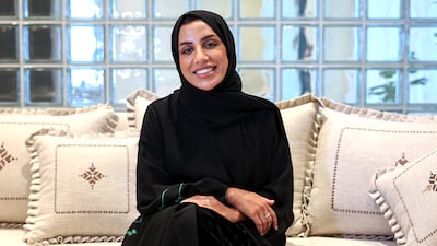 Asma Al Azri, executive director of the Family Cases Sector at the Family Care Authority. Victor Besa / The National