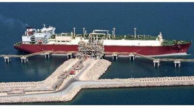 A RasGas Q-flex carrier, above. Qatar is on the cusp of generating enough capacity to supply its growing domestic electricity demand for the next five years.