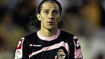 Deportivo La Coruna's Mexican midfielder Andres Guardado.