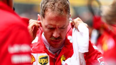 Sebastian Vettel has not won a race for eight months and came close in Baku the past two years. Getty Images