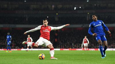 Henrikh Mkhitaryan is confident he can impress for Arsenal. Michael Regan / Getty Images