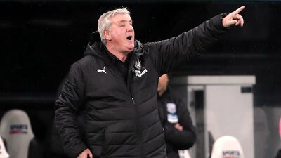 Newcastle United manager Steve Bruce. PA