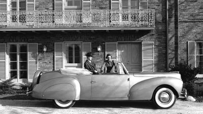 The 1940 Lincoln-Zephyr Continental Cabriolet. Ford Motor Co / AP Photo