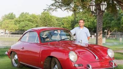 Omid Rouhani’s 1963 Porsche 356 has travelled the world, having lived in Tennessee and Alaska before journeying to the warmer climes of the UAE.