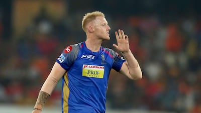 Ben Stokes was on the losing side for Rajasthan Royals. Manesh Kumar / AFP