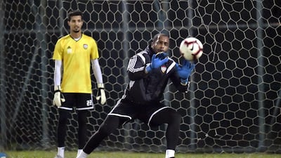 Photos of the training of the first national team in the camp of Malaysia. Courtesy UAE FA