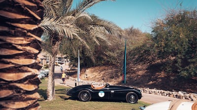 The race began at Dubai’s Park Hyatt Hotel