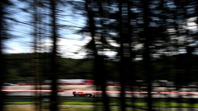 Red Bull’s Daniel Ricciardo on track during final practice for the Formula One Grand Prix of Austria in Spielberg, Austria. Charles Coates / Getty Images