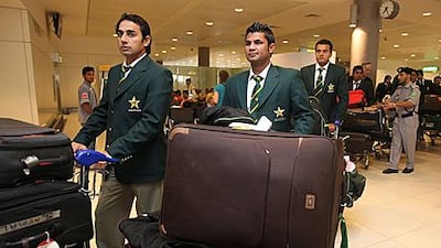 Pakistan’s national cricket team arrive in Abu Dhabi early yesterday with a hope to revive their flagging fortunes and avoid controversy.