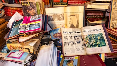 The Arab Archive for Heritage Foundation is one of the oldest intergenerational book sellers in the Arab world. Antonie Robertson/The National