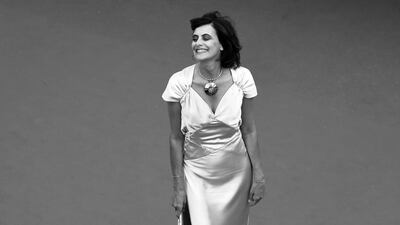 French model, author and fashion designer Inès de la Fressange is a partner and brand ambassador for Roger Vivier, and was in Abu Dhabi last month for the maison’s Icons Connected exhibition. Loic Venance / AFP