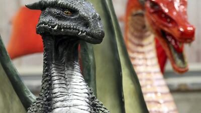 Jacqui Allan is Dubai's queen of dragons. Chris Whiteoak / The National