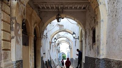 Construction crews are aiming to restore the Old City to its past architectural glory, following neglect under former dictator Muammar Qaddafi. AFP