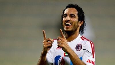 Ali Mabkhout took Bare’s place in the Al Jazira team against Ajman in the President’s Cup and scored two goals, as the Abu Dhabi side ran out 6-2 winners. They face Dubai in the Pro League today.