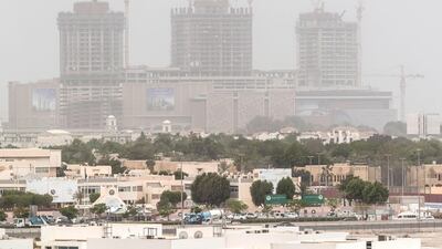Dust clouds were also forecast for the UAE by the weekend.
