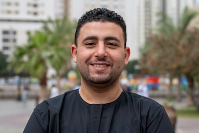 Abdullah Hassan was reassured by the sense of normality at Al Qasba Mosque. Ahmed Ramzan / The National