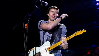 When you think of jazz, James Blunt is probably not the first name to come to mind. Then again, if you have been living in the UAE the last five years you would think otherwise. The British singer has performed at the Dubai Jazz Festival twice already (2009 and 2012) and is set to headline it once again when the festival returns next February. Sarah Dea / The National