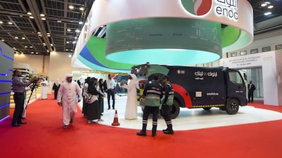 Enoc has monopoly over fuel distribution in Dubai. Leslie Pableo for The National for Jennifer Ghana's story