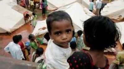 Thousands of people have sought shelter in makeshift camps in eastern India, driven from their homes by religious violence.