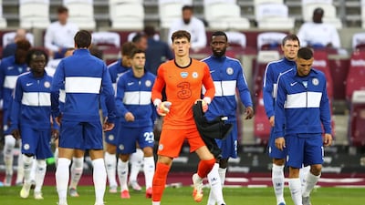 CHELSEA RATINGS: Kepa Arrizabalaga – 5. Another shaky night from the Spaniard. Couldn’t do too much about the goals but he failed to command his area as Chelsea always looked fragile from set pieces. AFP