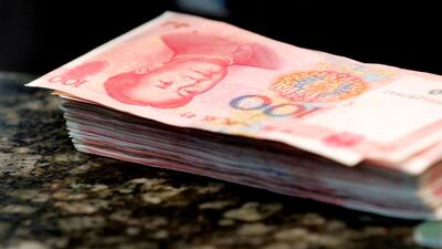 Chinese 100 yuan banknotes. Trade between the UAE and China is booming. Kim Kyung-Hoon/Reuters