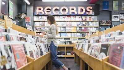 Vinyl is making a comeback. Getty