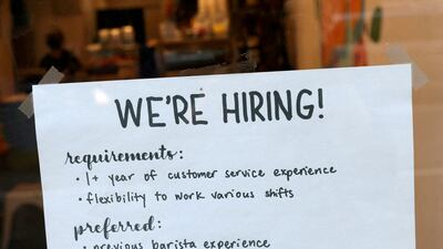 The general consensus is that the US economy will continue to create jobs at least until the fourth quarter. Reuters