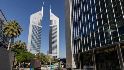 The Dubai International Financial Centre is among the cornerstones of Dubai's growth ambitions and is aligned with the Dubai Economic Agenda. Antonie Robertson / The National