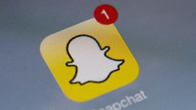 Snapchat has about 7 million active daily users in Saudi Arabia and 1 million daily users in the UAE (Lionel Bonaventure / AFP)
