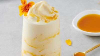 A mango smoothie on the menu.