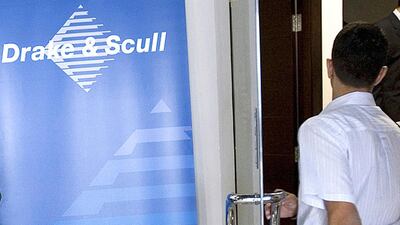 Drake & Scull International on Sunday reported a jump in its first-quarter profit on the back of higher other income and revenue. Rich-Joseph Facun / The National