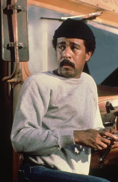 American comedian Richard Pryor, a veteran of both stand-up and film comedy. Getty Images