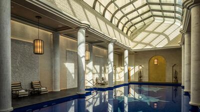 The spa pool at Four Seasons Resort Dubai at Jumeirah Beach. Courtesy Four Seasons Hotels Limited