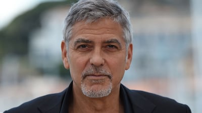 George Clooney also quashed rumours he might one day get involved in US politics and run for office. AFP