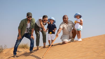 The Ritz-Carlton Ras Al Khaimah, Al Wadi Desert hosts guided nature walks. Photo: The Ritz-Carlton Al Wadi Desert