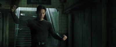 Keanu Reeves in 'The Matrix' (1999). IMDB / Warner Bros