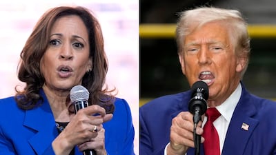 Vice President Kamala Harris and Donald Trump have a one-off presidential debate on Tuesday. AP