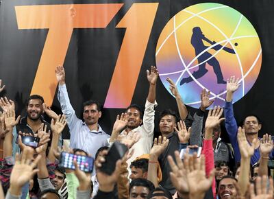 The Abu Dhabi T10 cricket tournament is a fans' favourite. Chris Whiteoak / The National