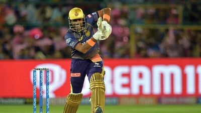 Robin Uthappa can bat anywhere in the order and keep wickets if needed. AFP