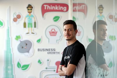 Word-of-mouth has helped Instashop grow, says Mr Tsioris. Chris Whiteoak / The National