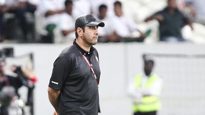 UAE coach Rashid Amir still has hope that his team can beat Slovakia and get the results they need elsewhere to advance out of the group stage. Lee Hoagland / The National