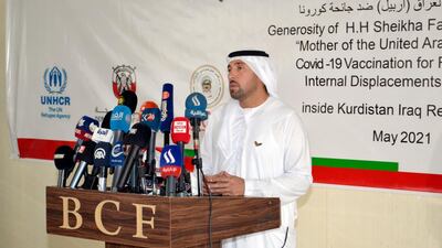 Dr Mohammed Ateeq Al Falahi, secretary general of the Emirates Red Cross, said the programme is aimed at helping the Iraqi and Syrian refugees in densely populated camps.