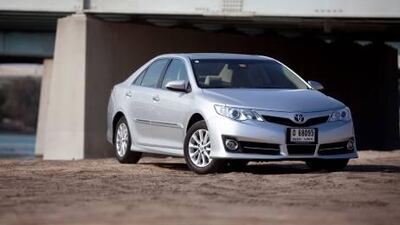 The new Camry: quiet, comfortable and a bit dull. Silvia Razgova / The National