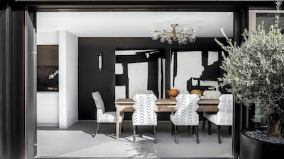 Dining room at Sprimont House. Courtesy Martin’s Properties