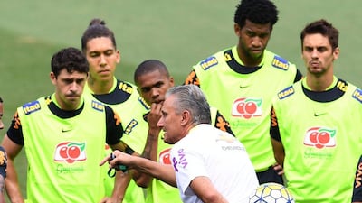 Tite has overseen five successive victories for Brazil since replacing Dunga as the national team manager. Evaristo Sa / AFP