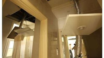 The blast in the basement of the Housee family's home in the Mirdif area of Dubai left all four girls with severe burns injuries.