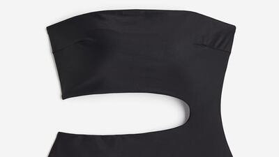 Bandeau swimwear, Dh179, H&M. Photo: H&M